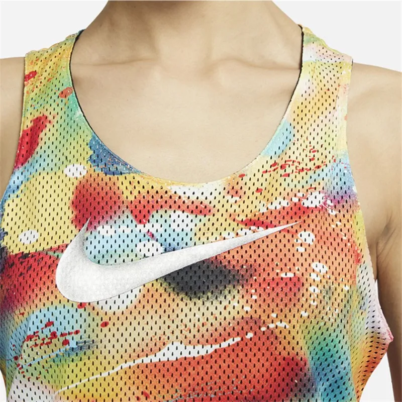Nike Sleeveless Sports Shirts Women's Multicolor-5