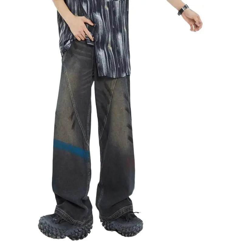 NHZN Jeans Unisex Blue-4