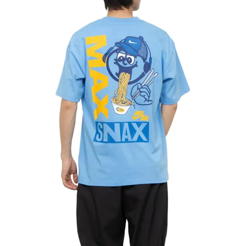 Nike Clothing T Shirts Men Blue-4