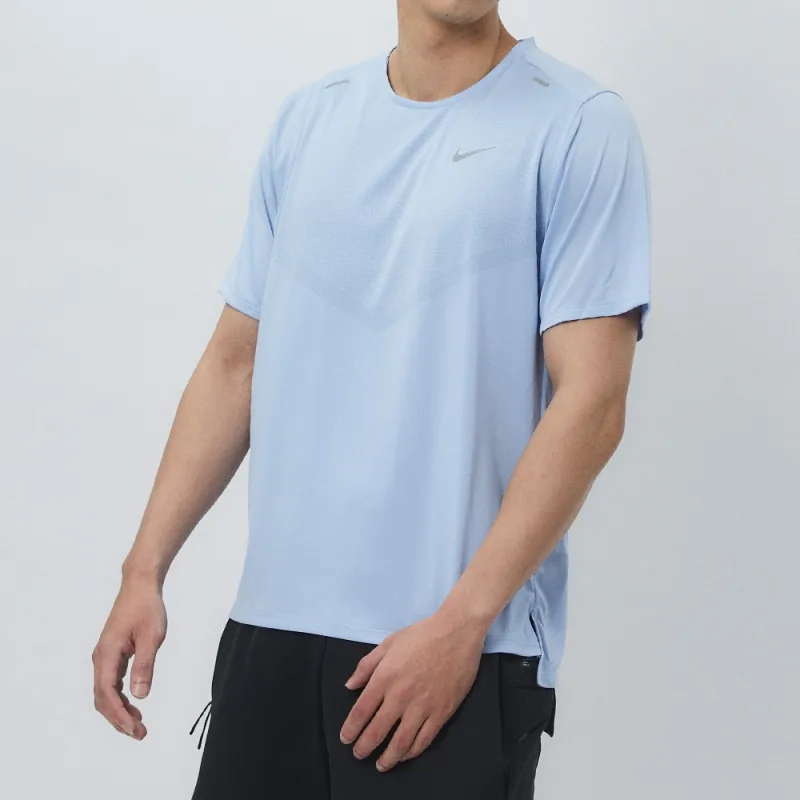Nike T Shirts Men Blue-3