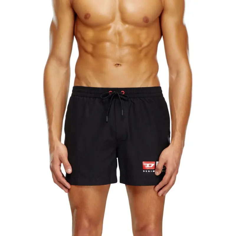 DIESEL Bmbx Ken 37 Denim print Swim Shorts-3
