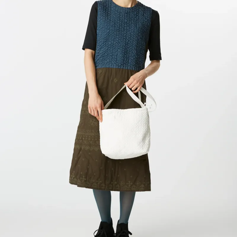 ISSEY MIYAKE Nylon Crossbody Bag, Shoulder Bag Women's White-1