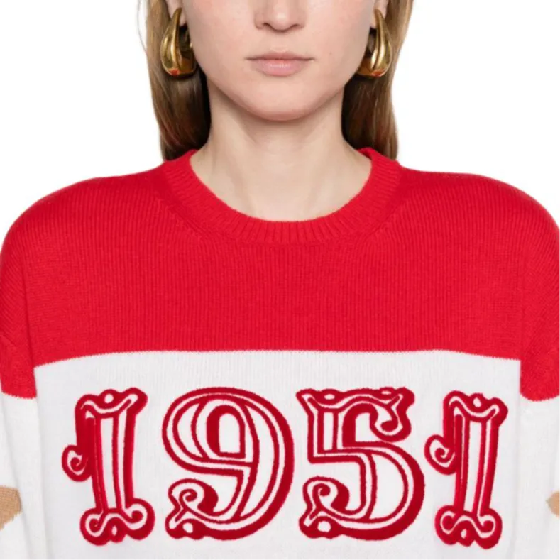 MaxMara Dirce Striped Knitted Jumper-8