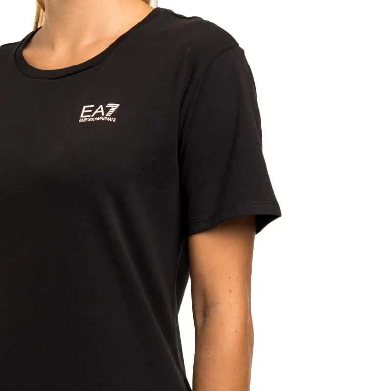 EMPORIO ARMANI Short Sleeved Dresses Women's Black-3