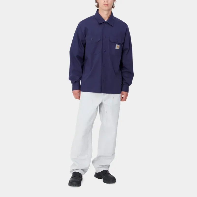 Carhartt WIP Shirts Men Blue-3