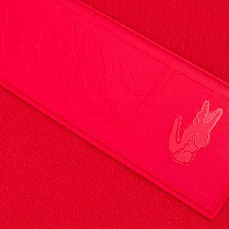 LACOSTE Polo Shirts Men Red-2