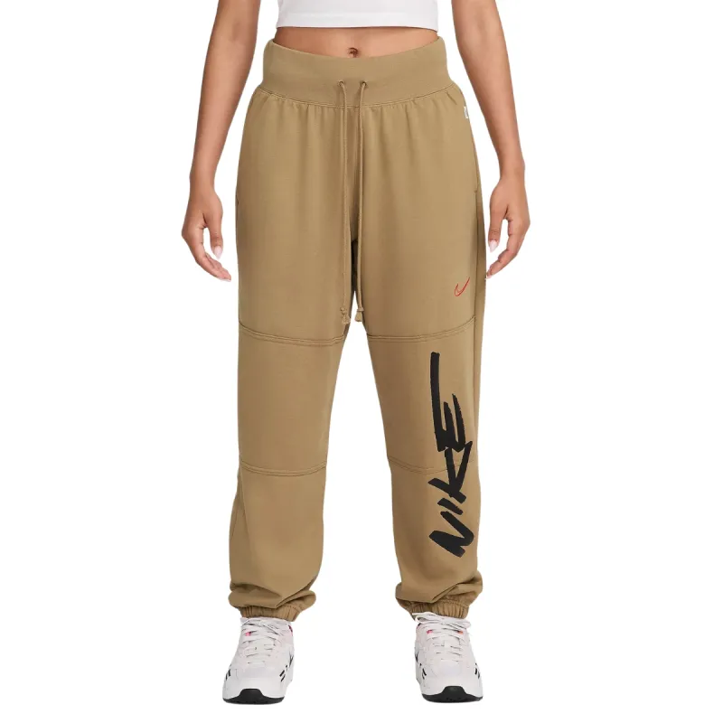 Nike X Futura Paris Olympics Series Casual Pants Unisex Brown-3