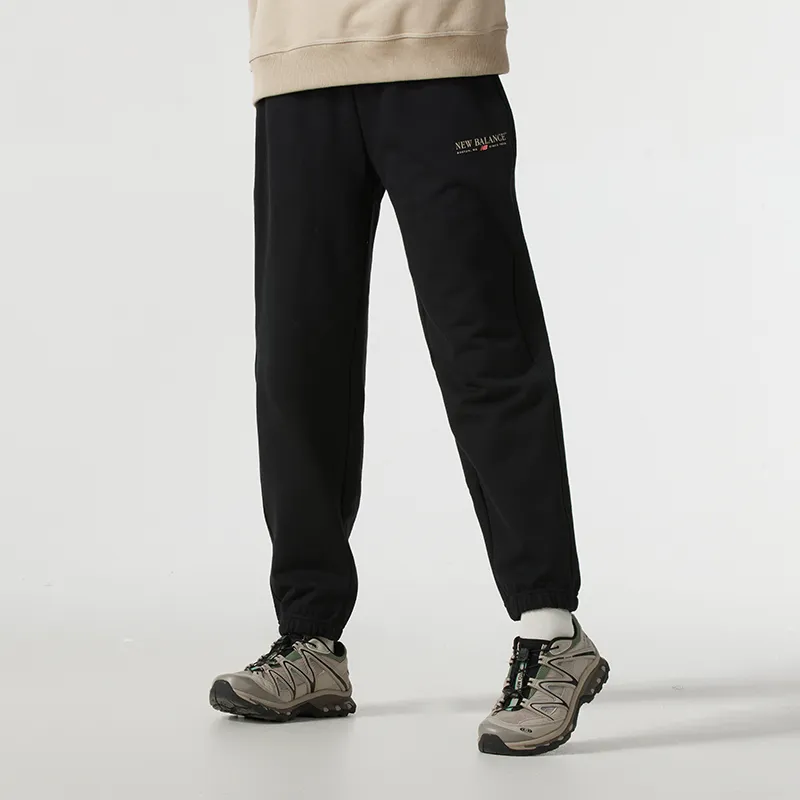 New Balance Knitted Sports Pants Women's Black-3