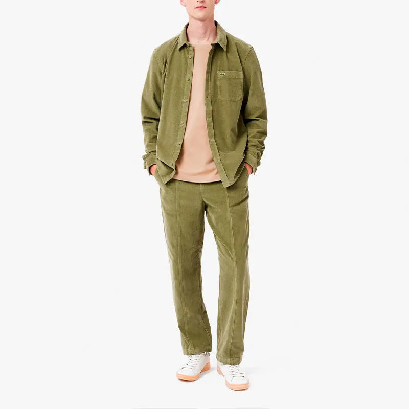 LACOSTE Casual Pants Men's Khaki-1