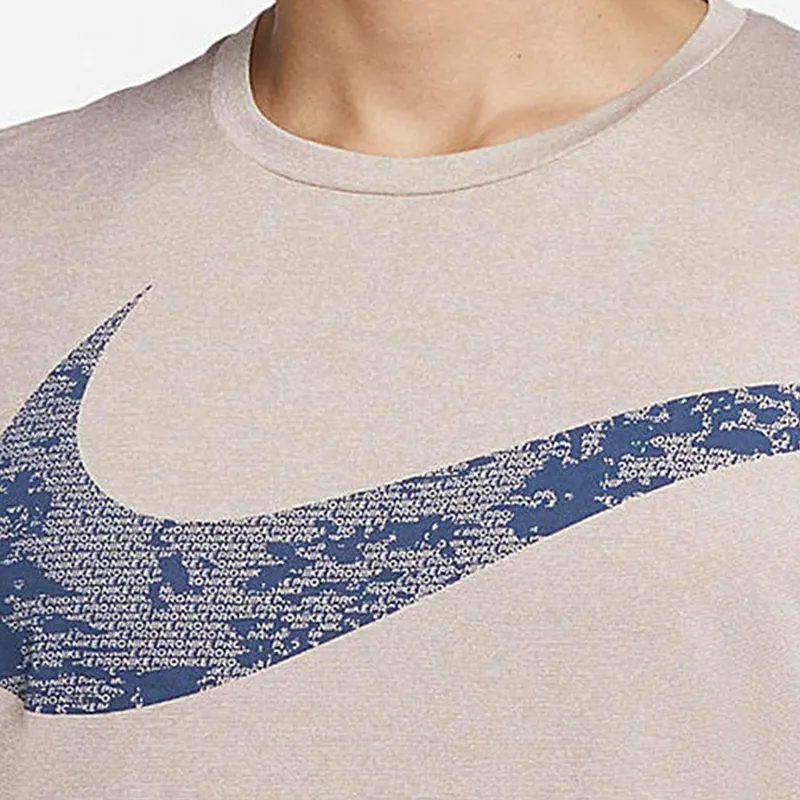 Nike T Shirts Men Gray-3
