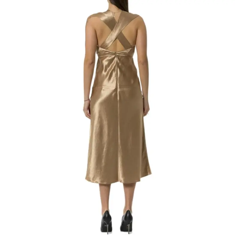 MaxMara Sleeveless Dress Women's Brown-1