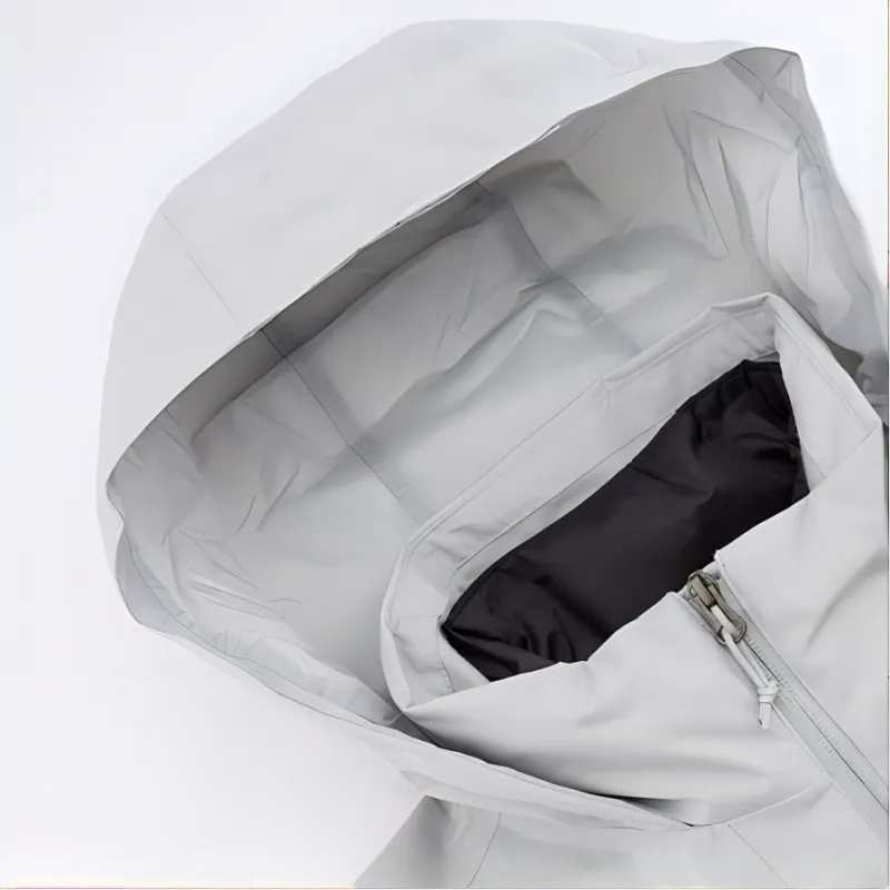 THE NORTH FACE City Outdoor Collection Waterproof And Windproof To Keep Warm Windbreaker Jacket Men's Starlight Gray-5