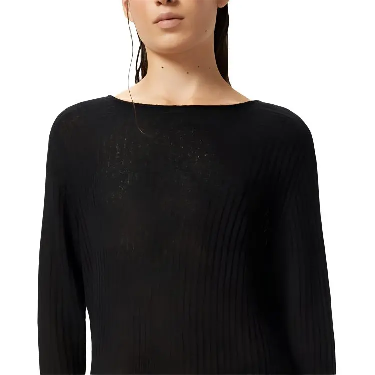 PINKO Ribbed knit Maxi Dress-3