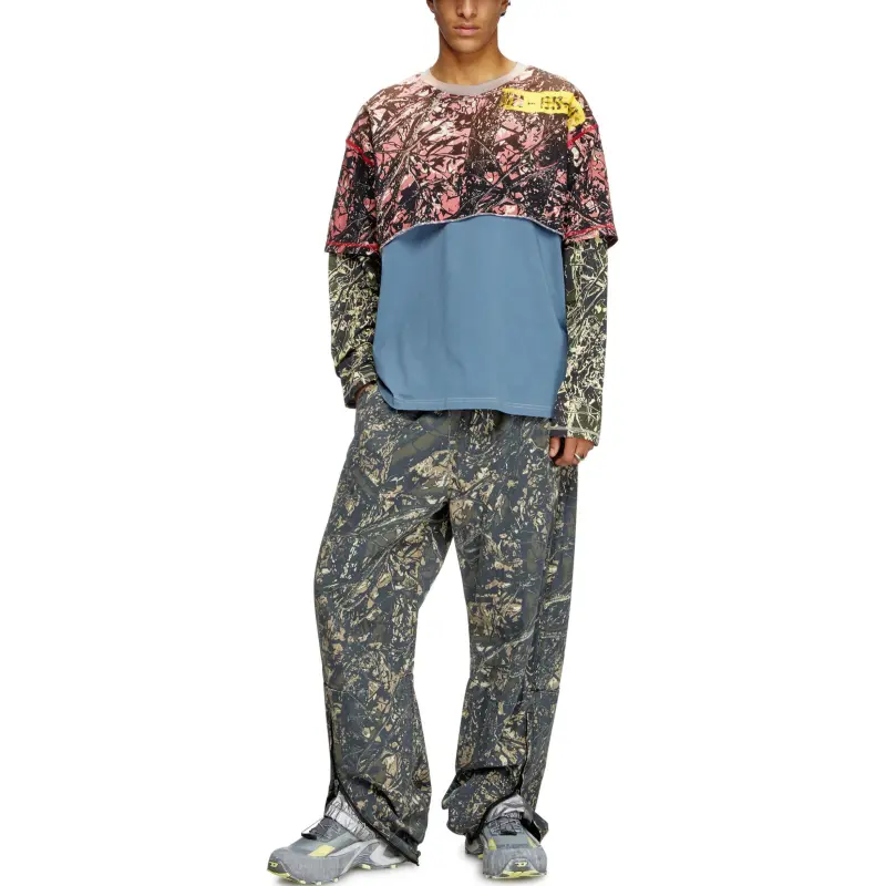 DIESEL T Besh Camou T shirt-3