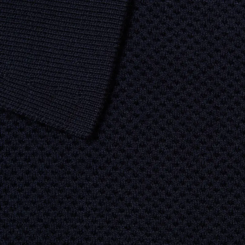 GUCCI Polo Shirt Men's Marine Blue-5