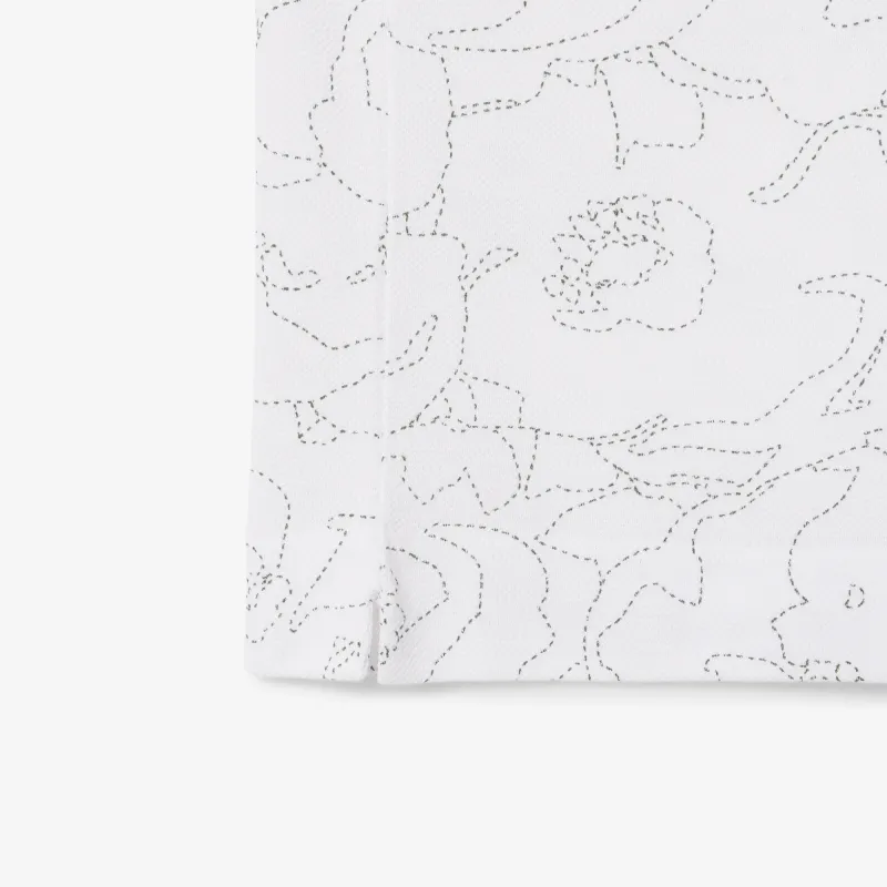 LACOSTE Flower Print L.12.12 Polo Shirt-3