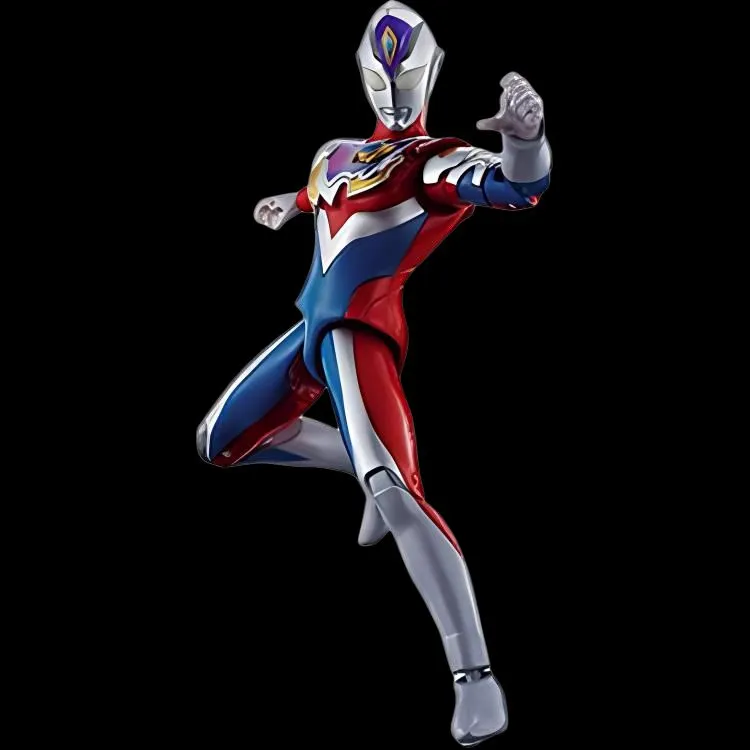 BANDAI Ultraman Decker Ultraman Ultra Super Shiny Type Action Figures-4