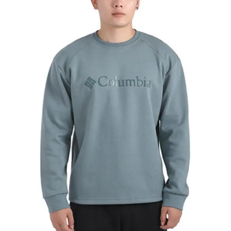 Columbia Sweatshirts Men Gray Blue-2