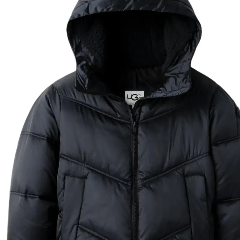 UGG Puffer Jacket Women's Black-4