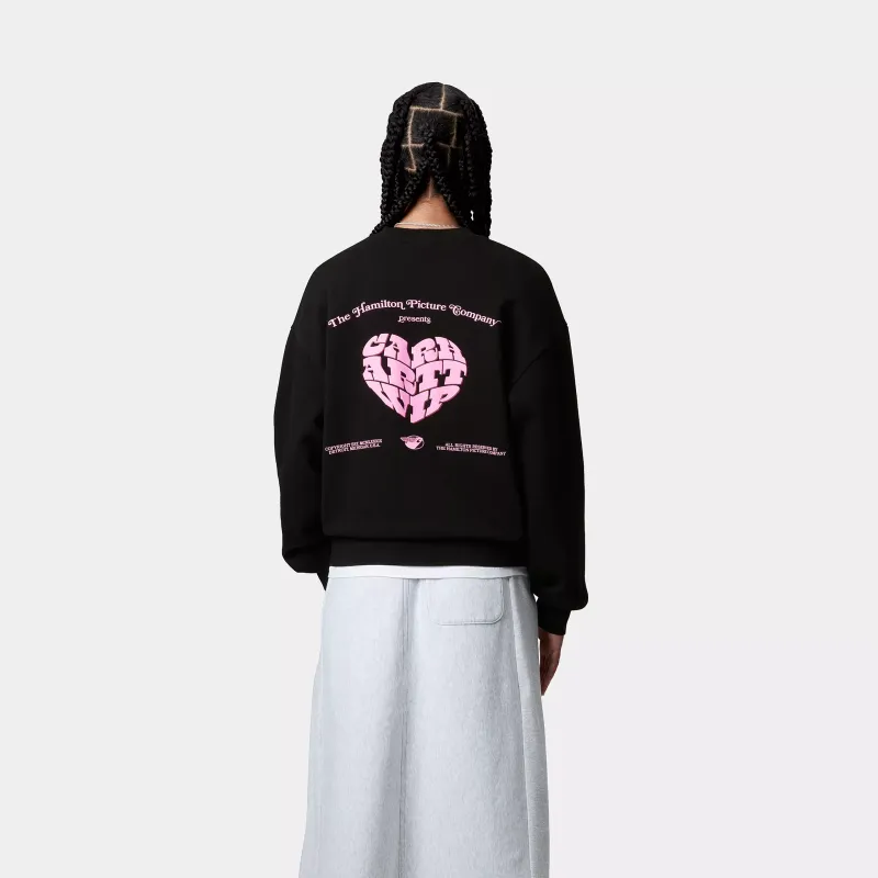 Carhartt WIP Sweat Sweatshirts Women's Black-2