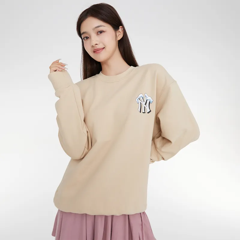 MLB Like Series Sweatshirts Unisex Camel-3