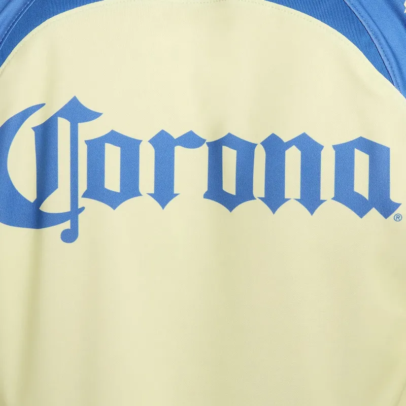 Nike Club América 2023/24 Stadium Home Soccer Jerseys Men's Lemon Chiffon/Crown Blue Raven-4