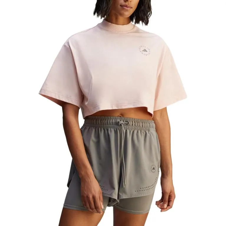 Adidas Free Shipping With AdiClub Adidas By Stella McCartney Crop Tee-1