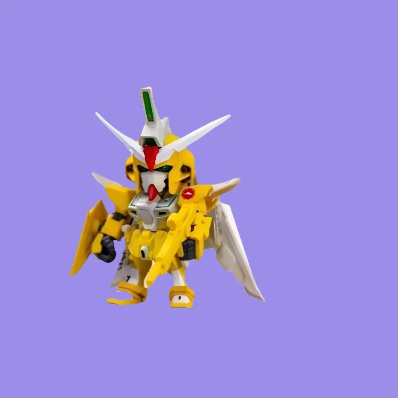 Pizzahut x GUNDAM Gold Cheese Color Scheme Model Kits-3