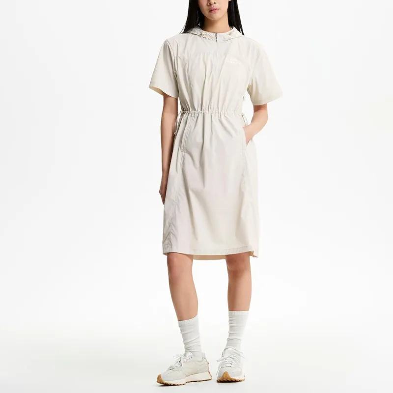 New Balance Short Sleeved Dress Women's Light Beige-2