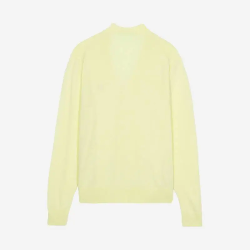 Maison Kitsune Knitwear Men's Light Yellow-4
