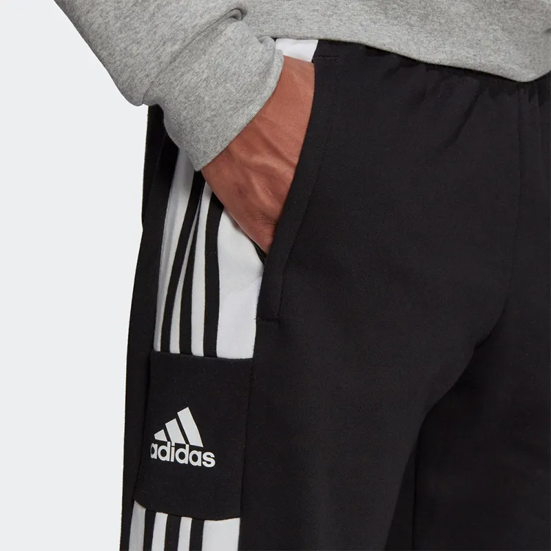 Adidas Knitted Sports Pants Men's Black-4