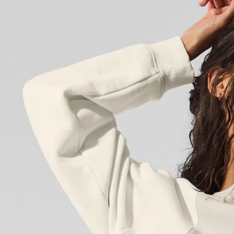 Alo Yoga Sweatshirt Unisex Ivory-3