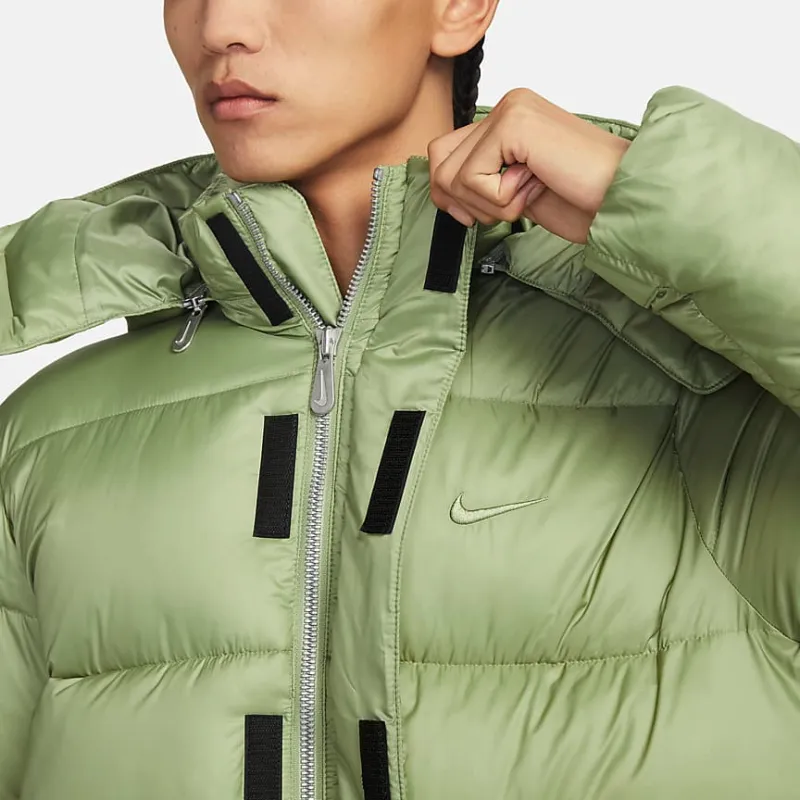 Nike Sports Life Collection Puffer Jacket Men's Green-5