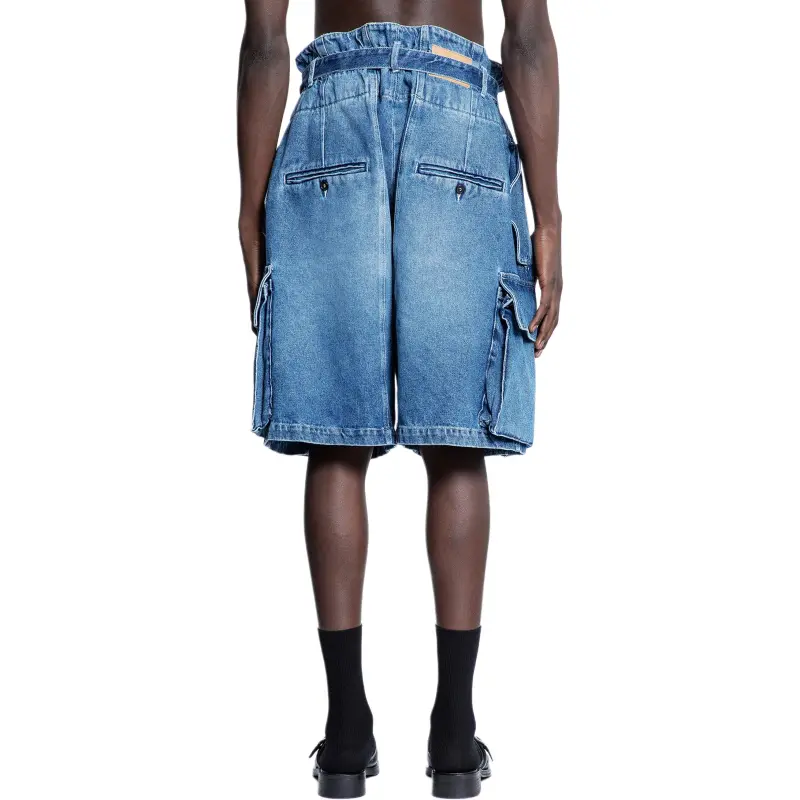 HED MAYNER Denim Shorts Men's Blue-1