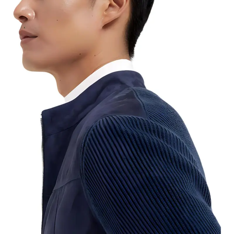 Brunello Cucinelli Jersey Trim Jacket-4
