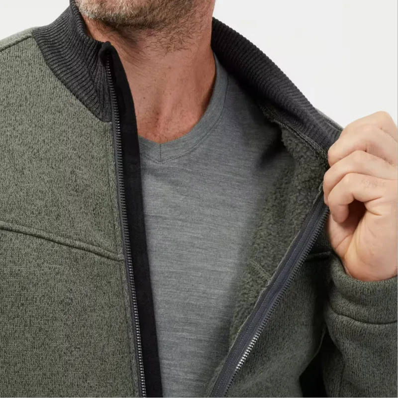 DECATHLON SH100 Jacket Men's Olive Green-2