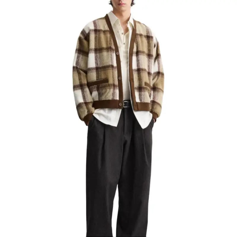 ZARA Knitwear Men Nude/Brown-4