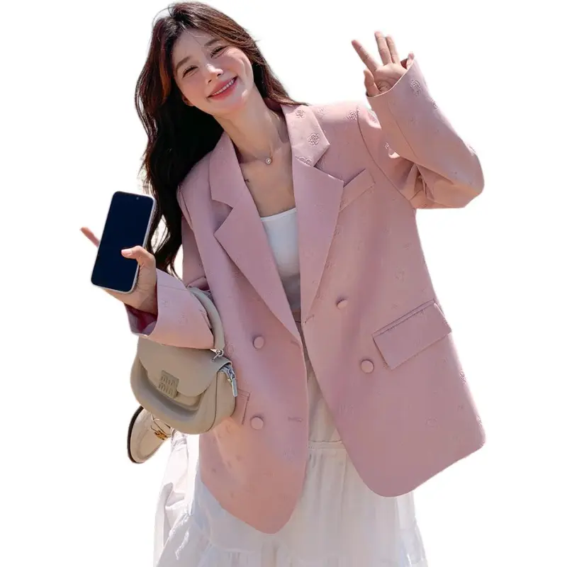 Fele.d Business Suits Women's Pink-2