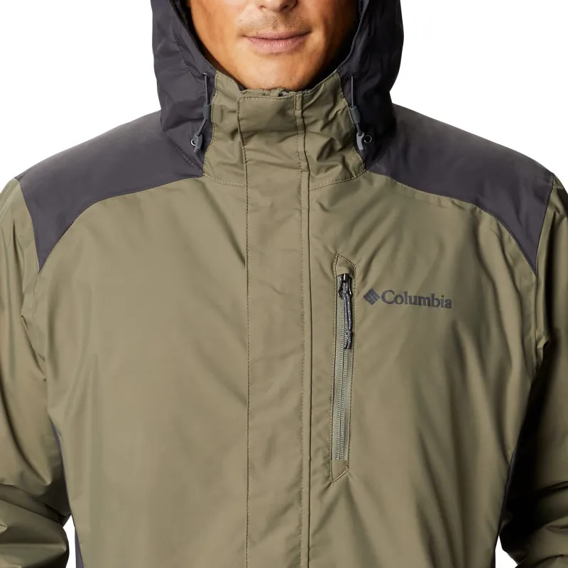 Columbia Jackets Men Gray Green-4