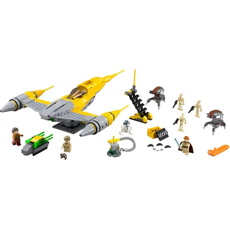 LEGO Star Wars Collection Naboo Xingji Fighter Building Blocks 301 600 75092-4