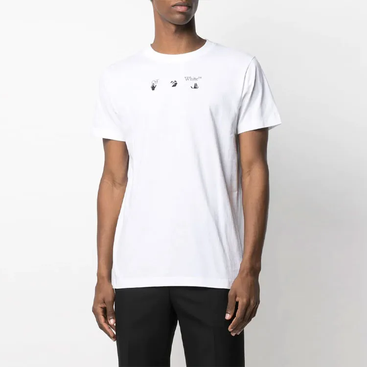 OFF WHITE Slim Fit Bolt Arrows T Shirt-2