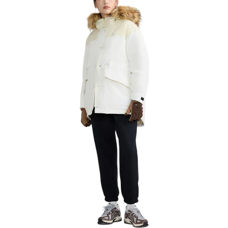 New Balance Down Jacket Women's White-1