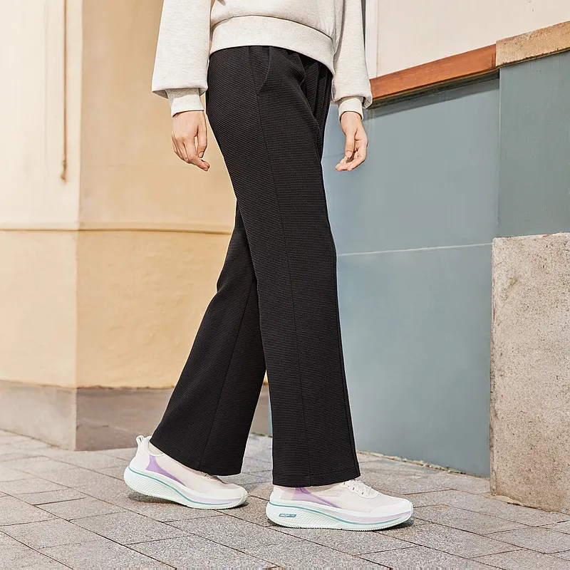 Skechers Knitted Sweatpants Women's Carbon Black-3