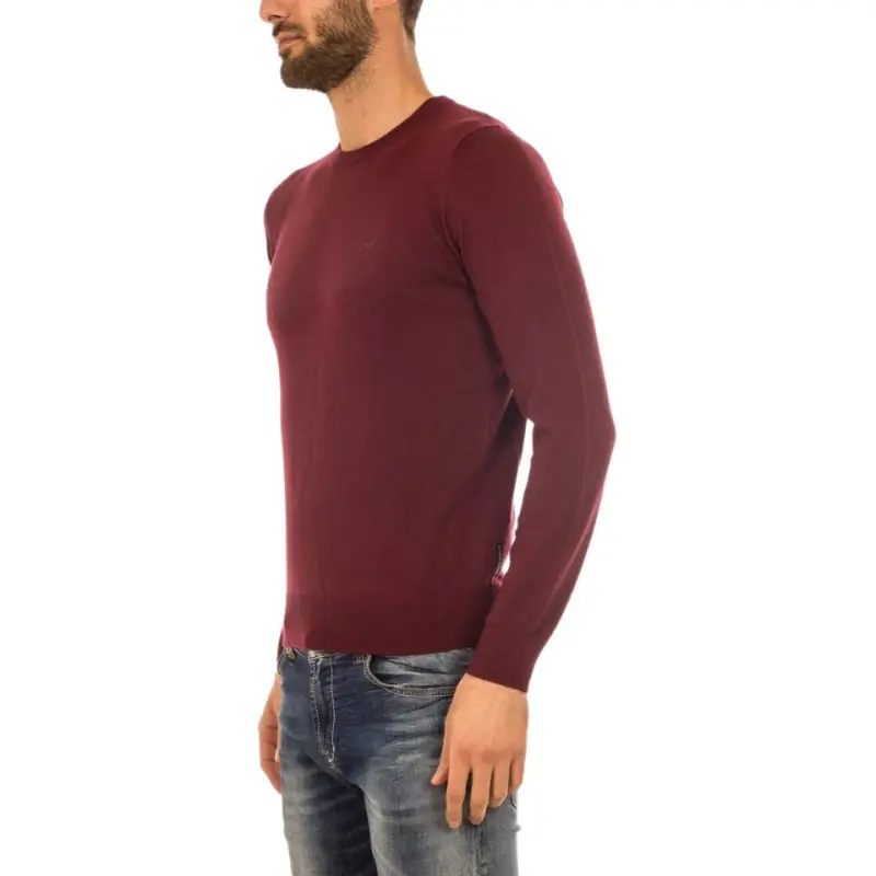 ARMANI JEANS Sweater Men's Bordeaux Red-2