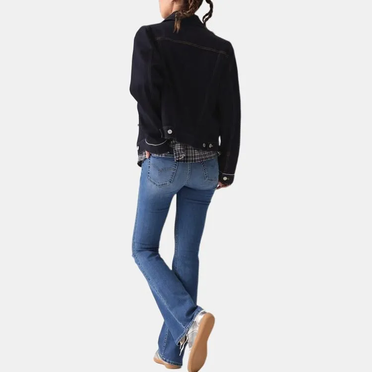 Levi's Denim Jacket Women's Dark Blue-4