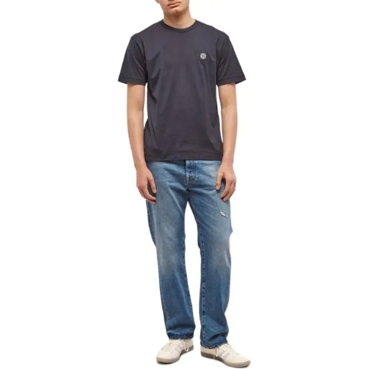 STONE ISLAND T Shirt Men's Marine Blue-4