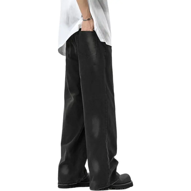 JASONWOOD Cowboy On The Run Jeans Unisex Dirty Black-3