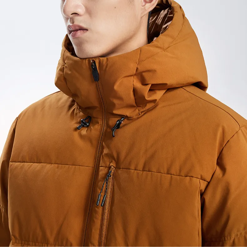 Asics Down Jackets Men Brown-3