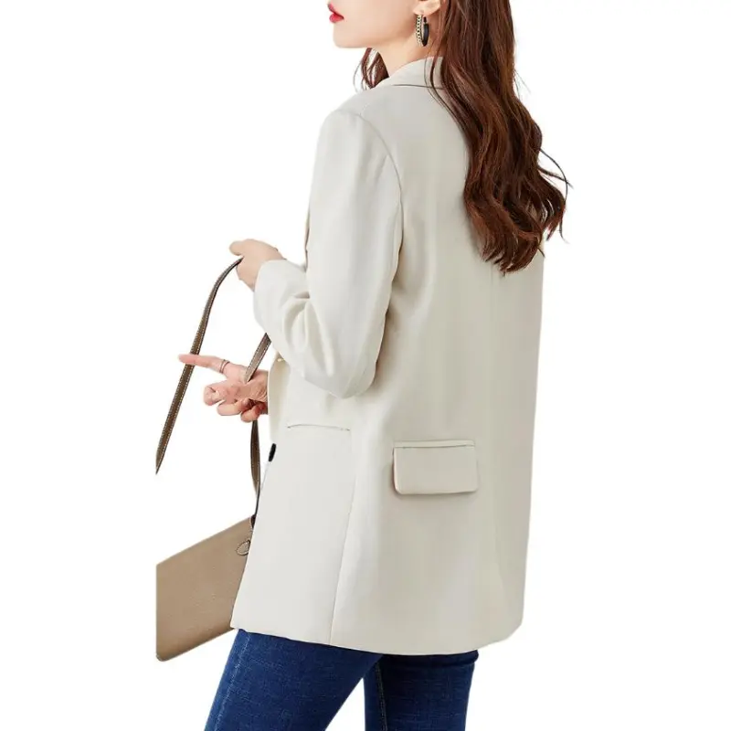 TERRE BLEUE Business Suit Women's Beige-5