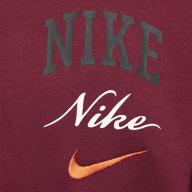 Nike Sweatshirts Men Deep Red-4